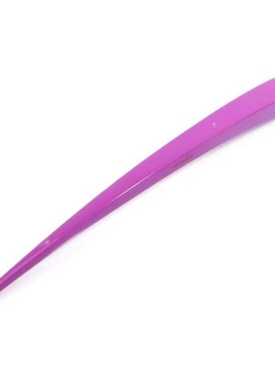 Auth HERMES Hair Pin Hair Accessory Purple Lacquerwood - e61817a main image 7